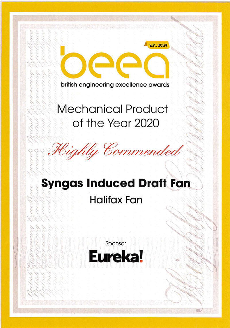 Halifax Fan’s excellence achieves recognition at BEEA